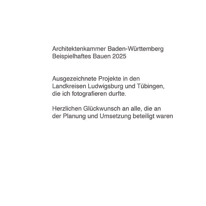 Link zum Projekt Beispielhaftes Bauen 2025_Ludwigsburg, Tbingen
